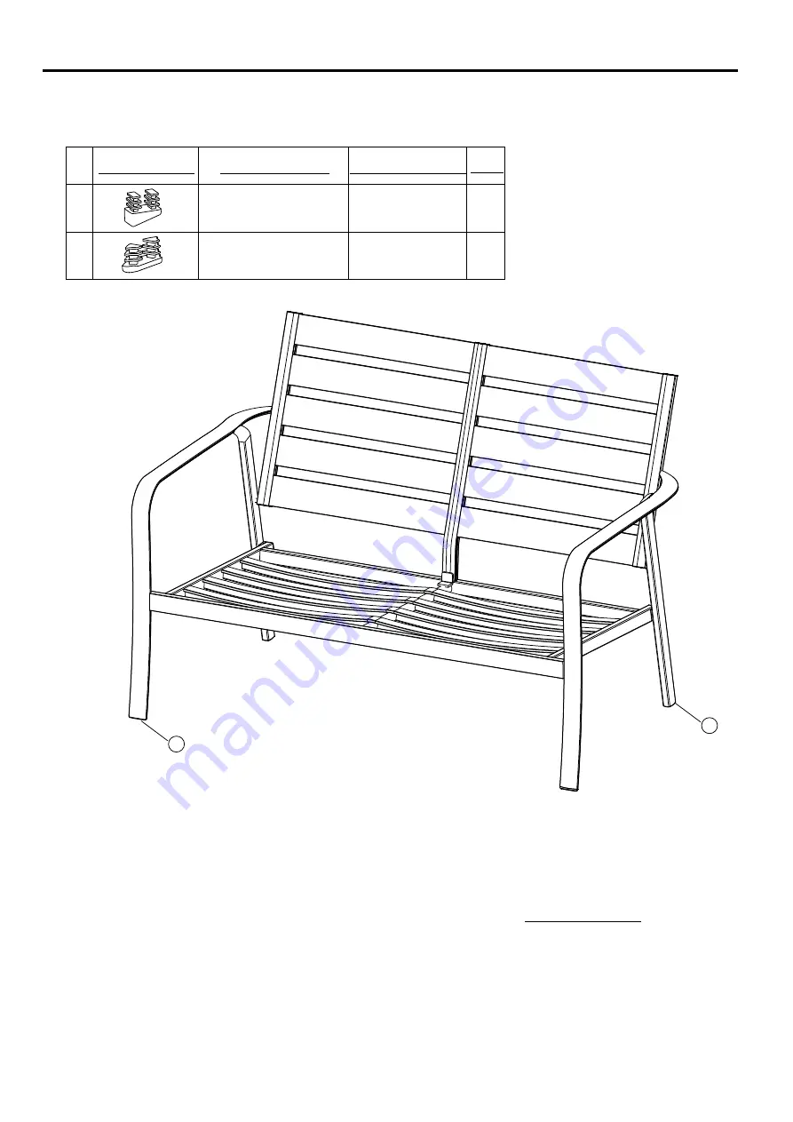 Hanover CORT4PCL-ASH Assembly Instructions Download Page 5