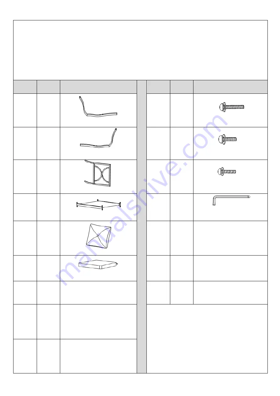 Hanover FSS60471AST Assembly Instructions Manual Download Page 4