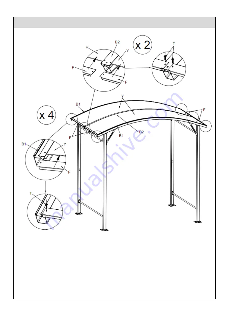 Hanover GFM00762C Assembly Instructions Manual Download Page 12