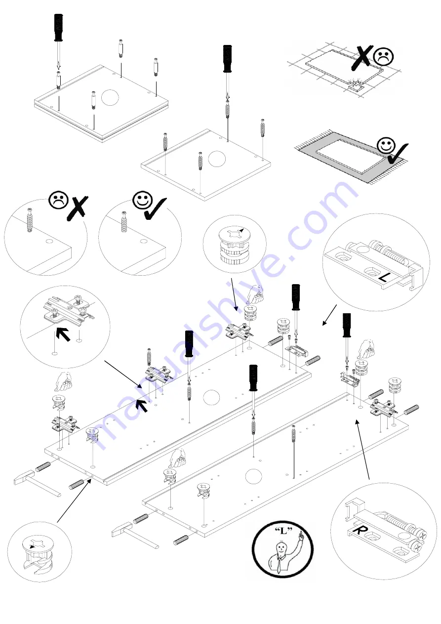 Hanover Glasbodenpaneel 100 Assembly Instructions Manual Download Page 9