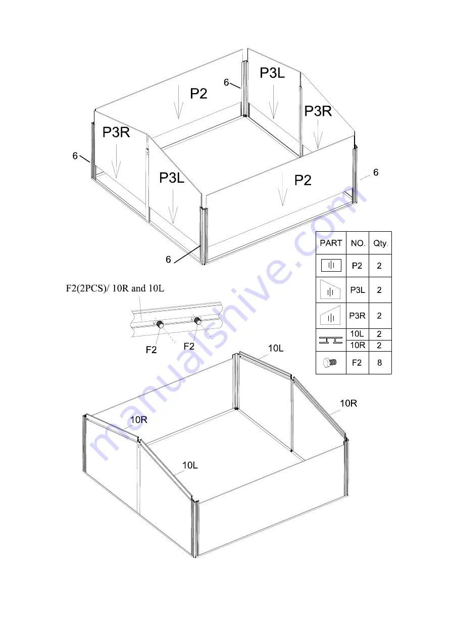 Hanover HANGHMN-2NAT Assembly Instruction Manual Download Page 7