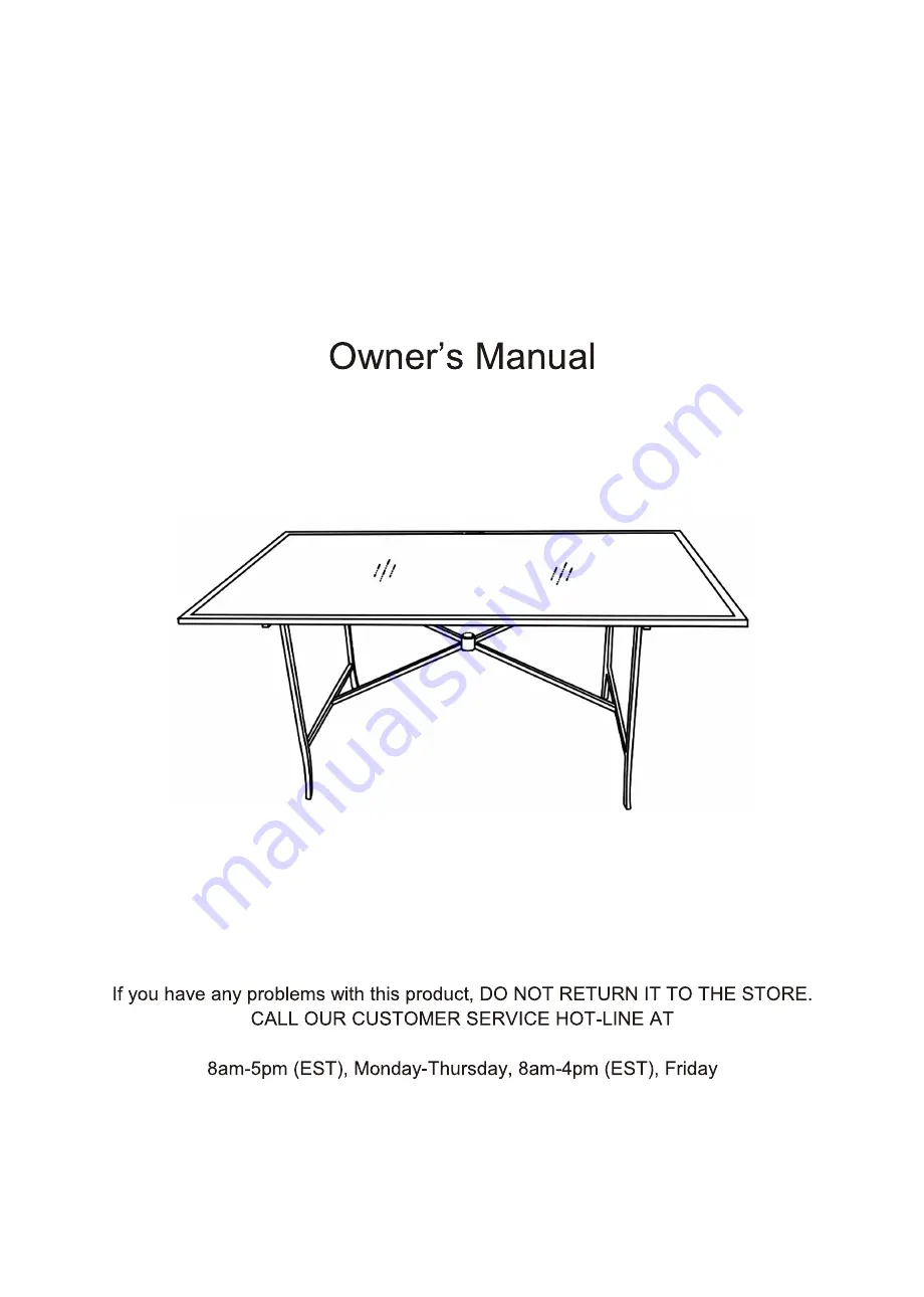 Hanover LAVDN7PC-SU Owner'S Manual Download Page 3