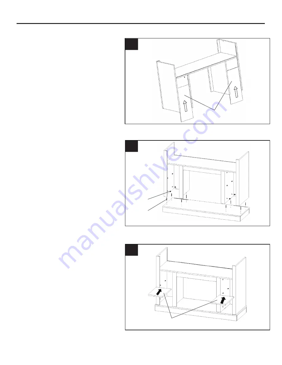 Hanover MANTEL CAM5021-1TEK Assembly Instructions Manual Download Page 6