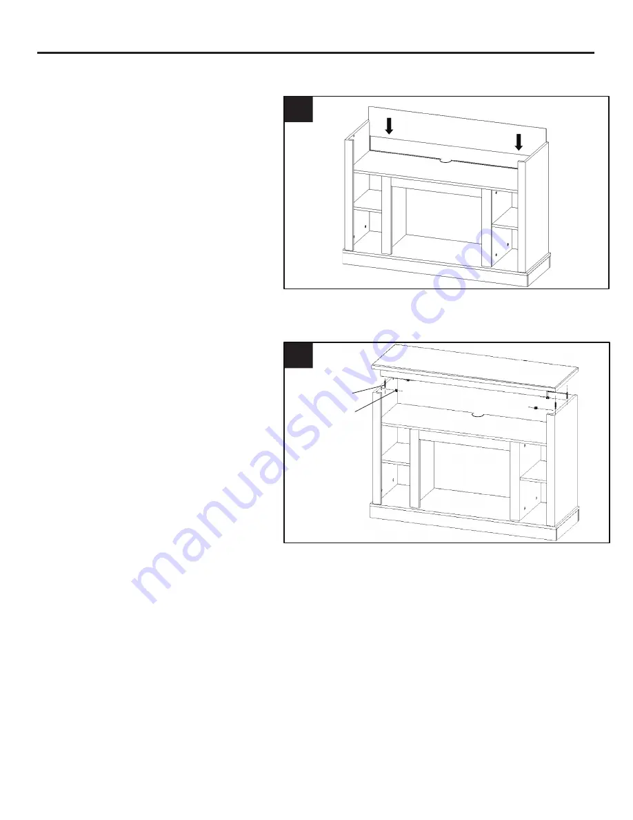 Hanover MANTEL CAM5021-1TEK Assembly Instructions Manual Download Page 7