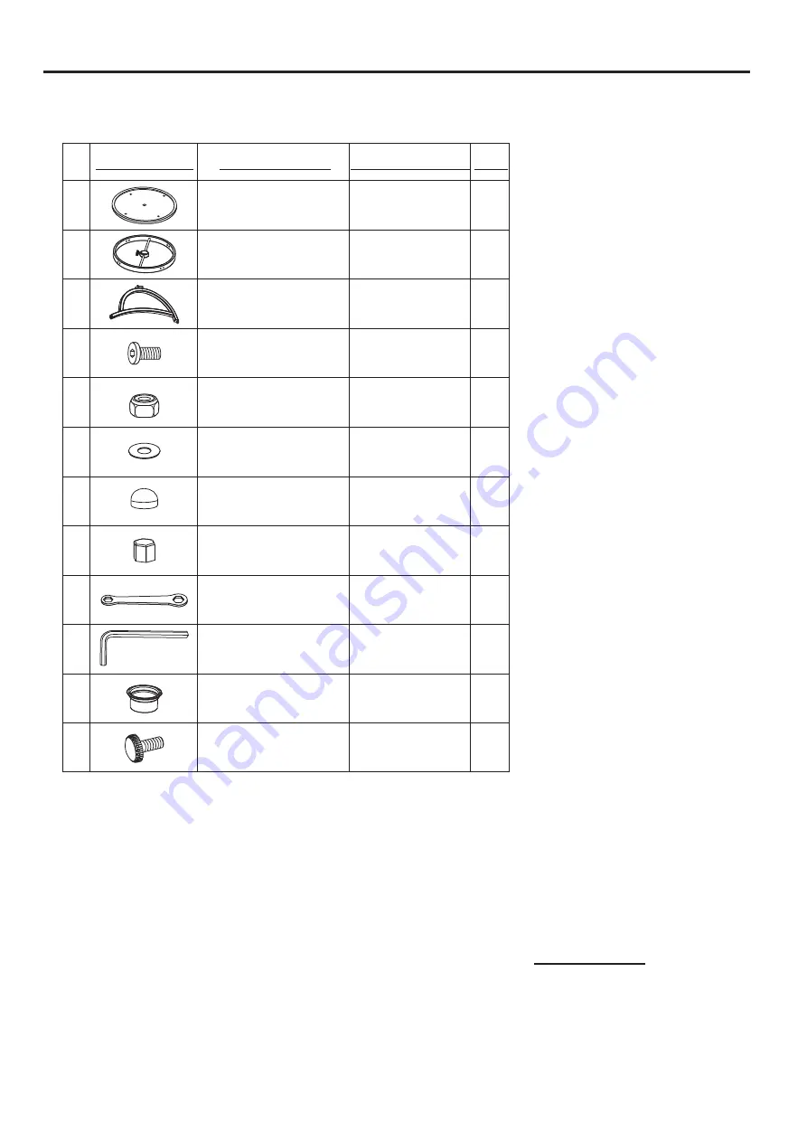 Hanover Monaco MONDN5PCSP Assembly Instructions Manual Download Page 5