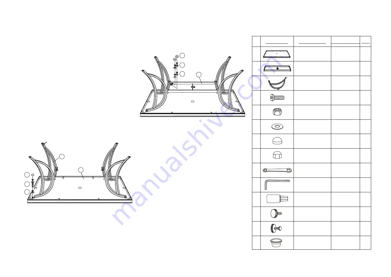 Hanover Monaco MONDN7PCSW-2-RED Manual Download Page 7