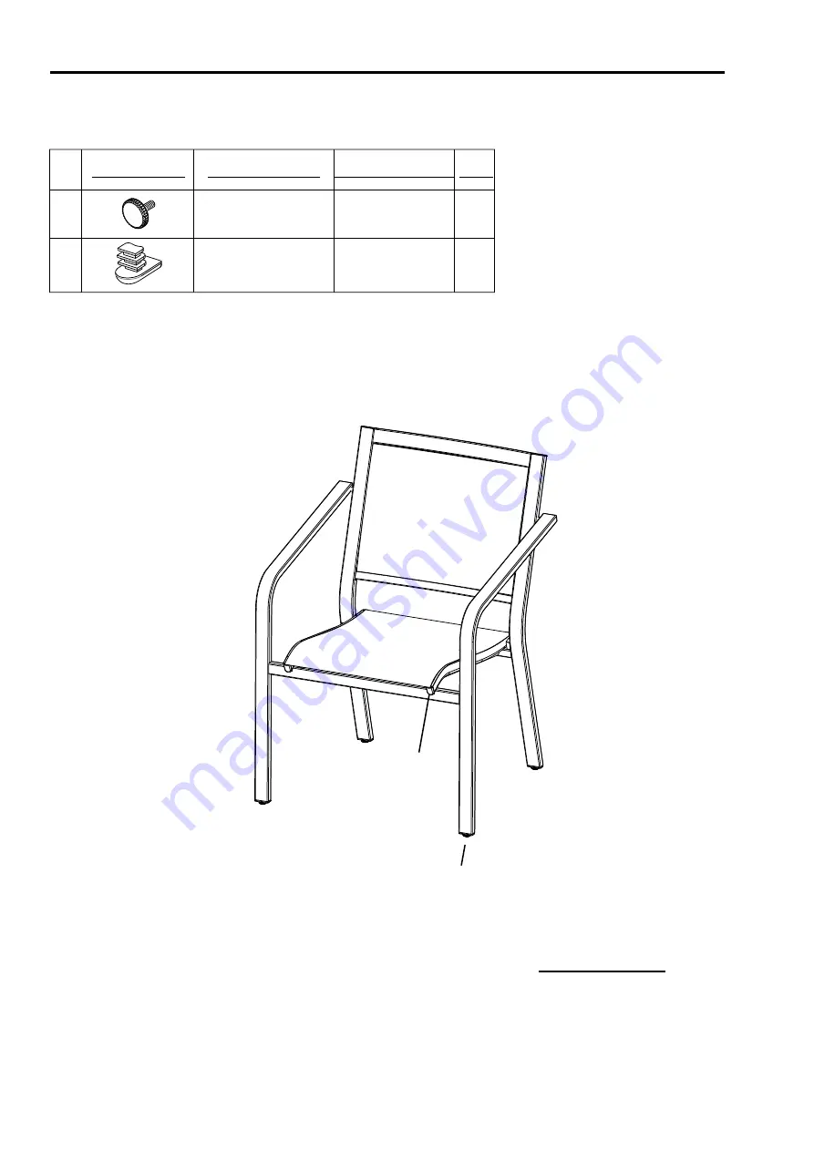 Hanover Morrison MORDN7PC-WHT Assembly Instructions Manual Download Page 6