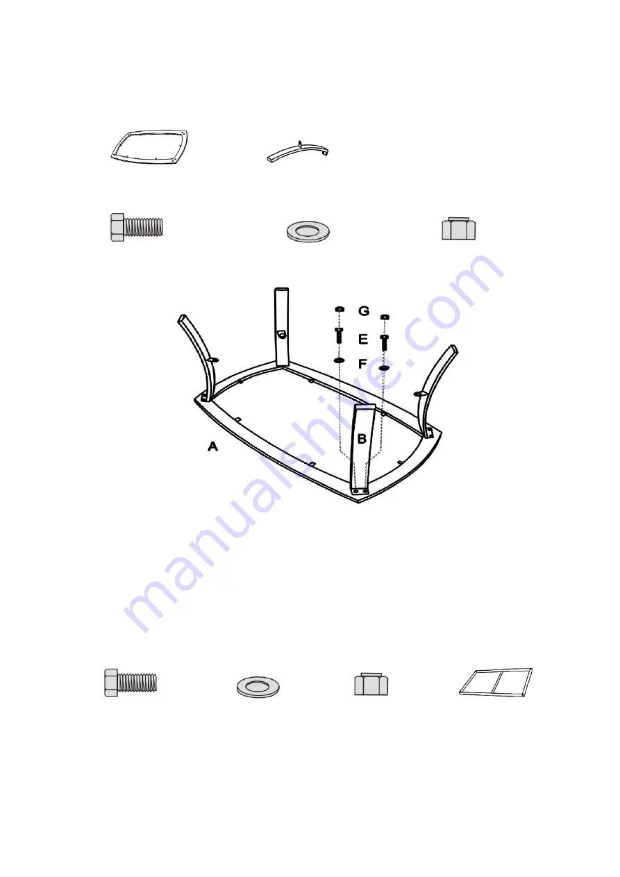 Hanover NEWPORT6PCNVY Installation Manual Download Page 6