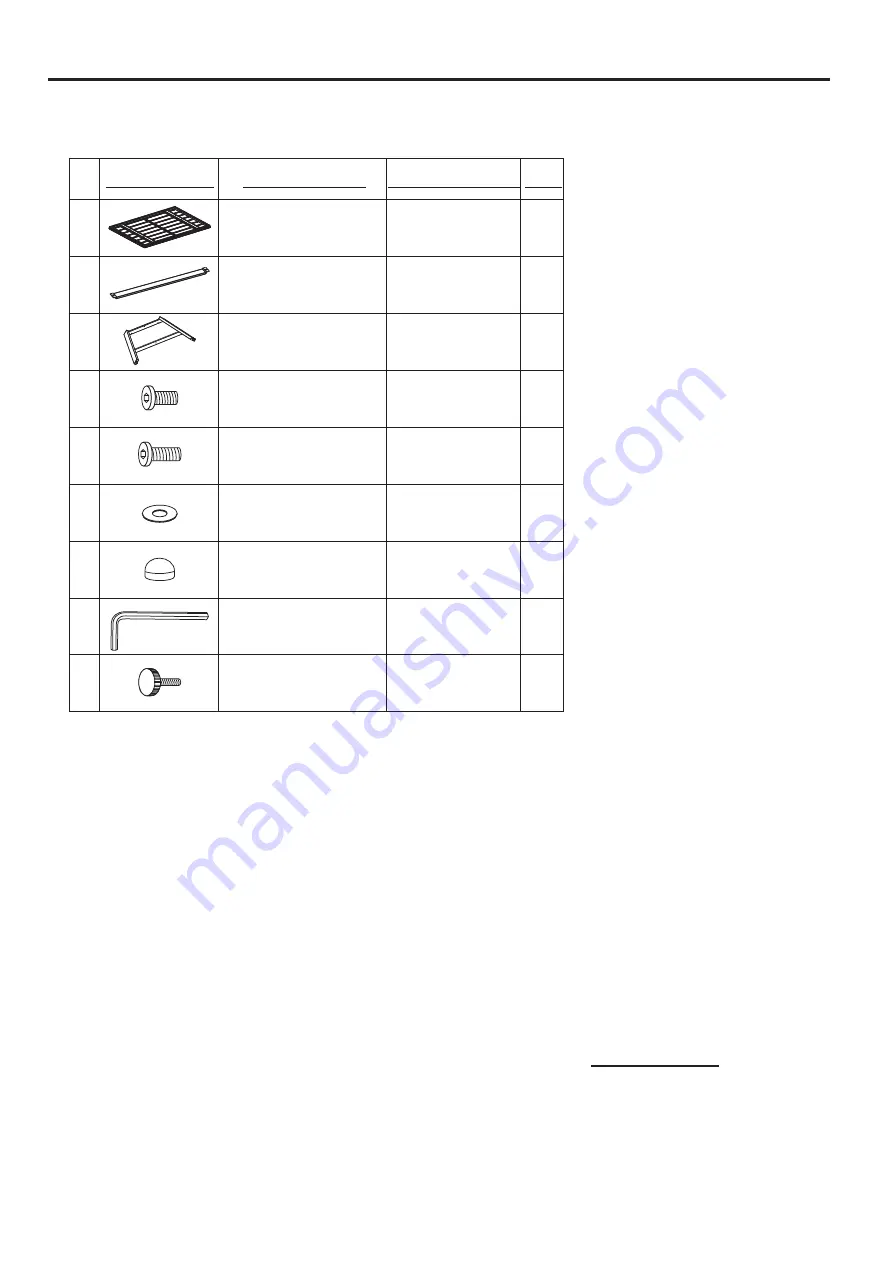 Hanover OAKMONT4PCL-ASH Manual Download Page 4