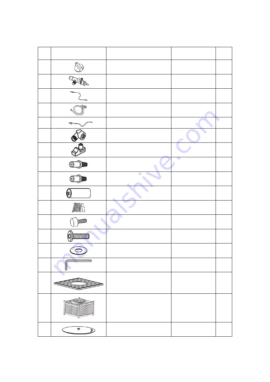 Hanover Patio Glow 98900 Assembly Instructions Manual Download Page 8