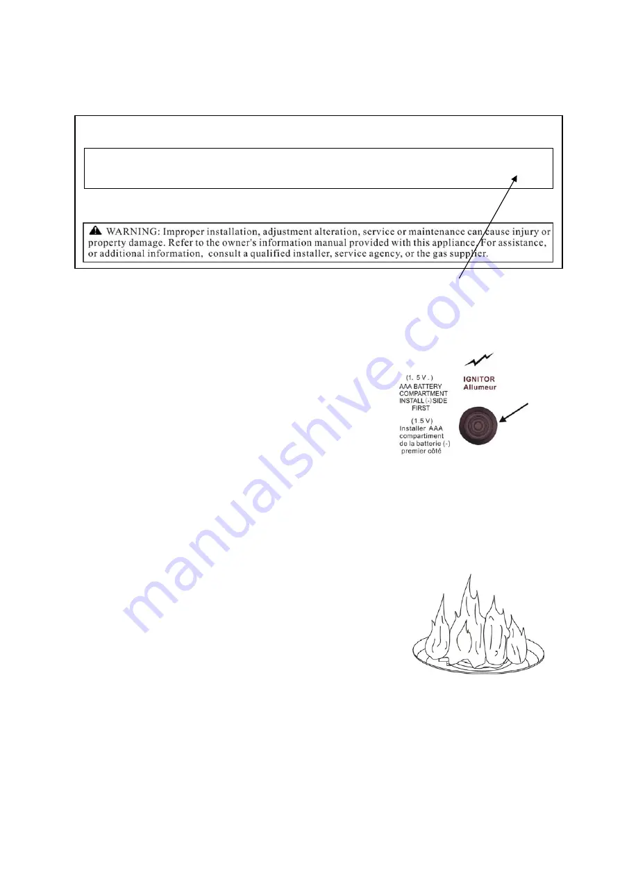 Hanover Patio Glow 98900 Assembly Instructions Manual Download Page 12