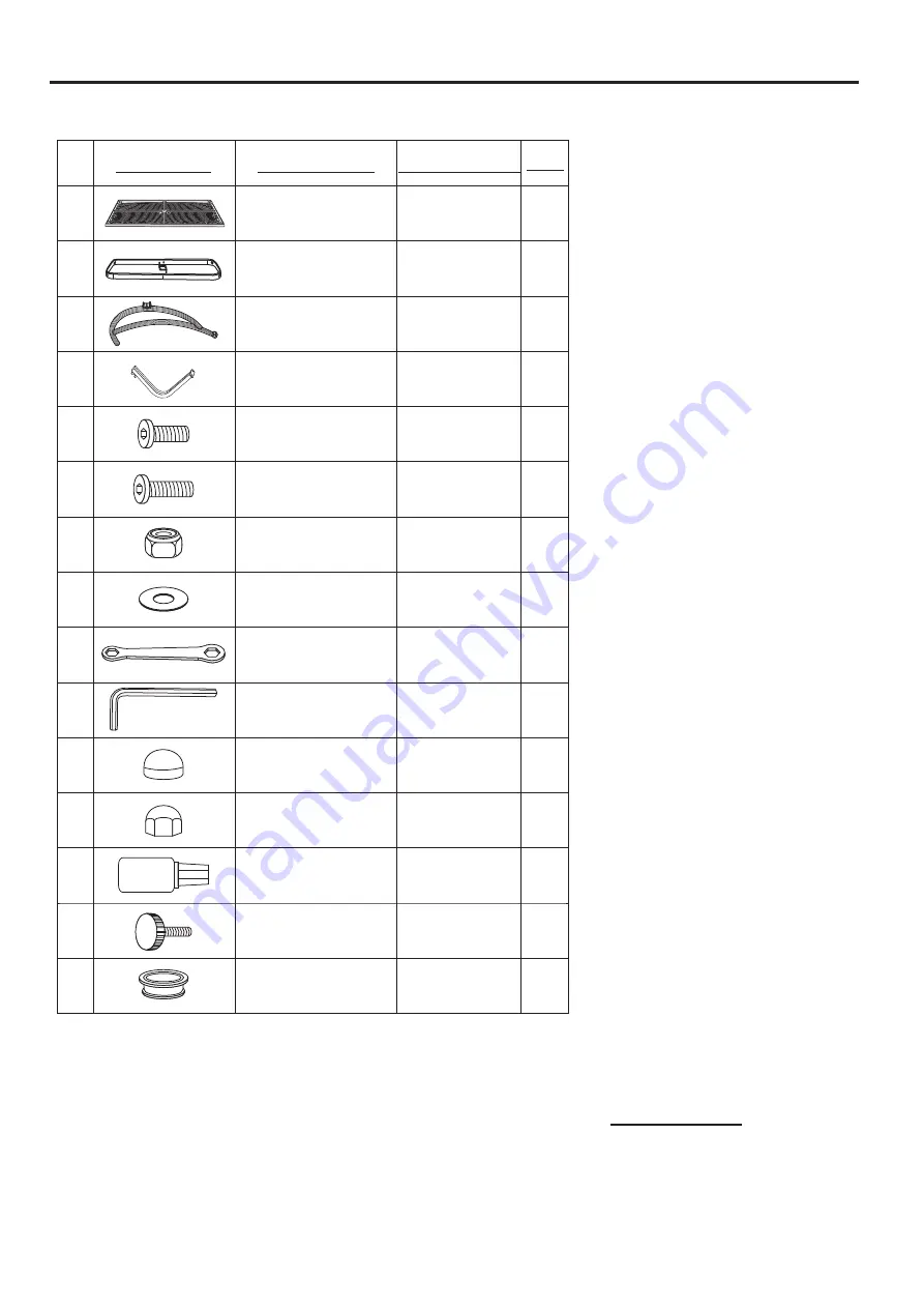 Hanover TRADDN9PCSW-8 Manual Download Page 7