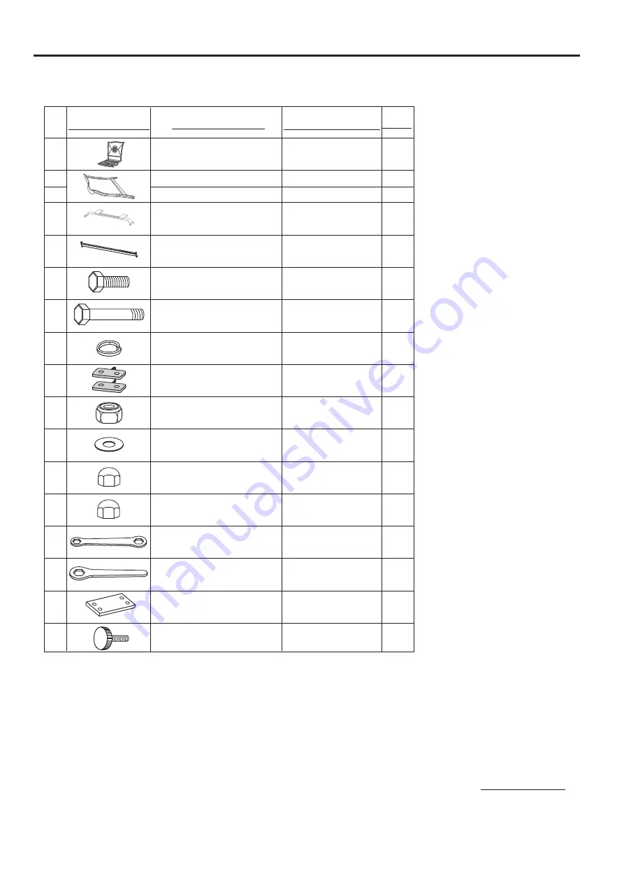 Hanover TRADTILE4PCFP-BLU Assembly Instructions Manual Download Page 5