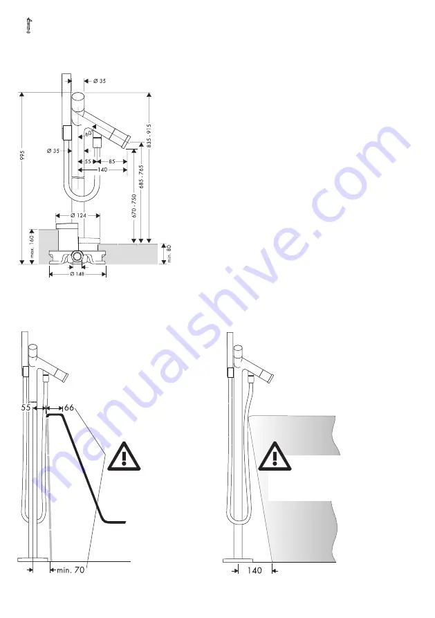 Hans Grohe 10452180 Instructions For Use And Assembly Instructions Download Page 40