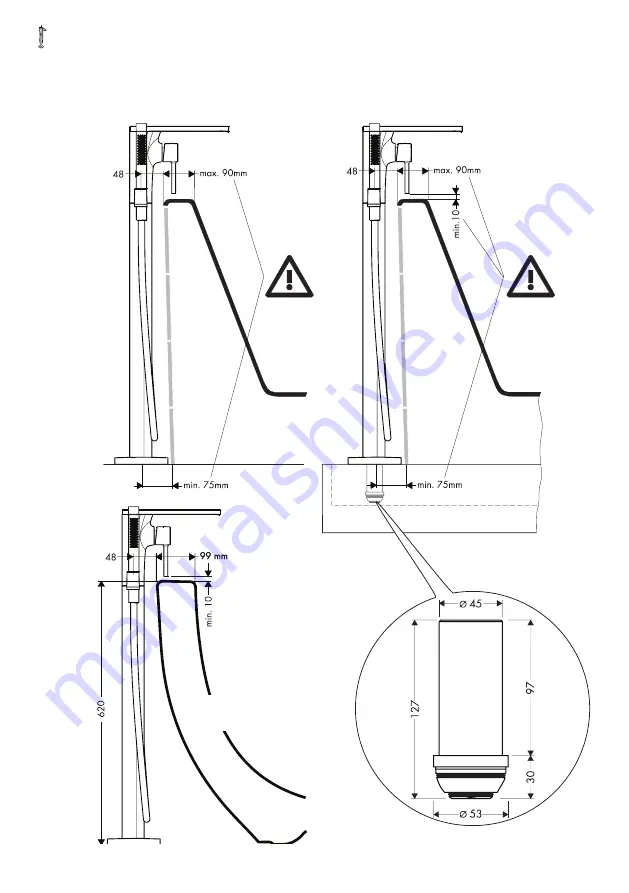 Hans Grohe 10452180 Скачать руководство пользователя страница 44