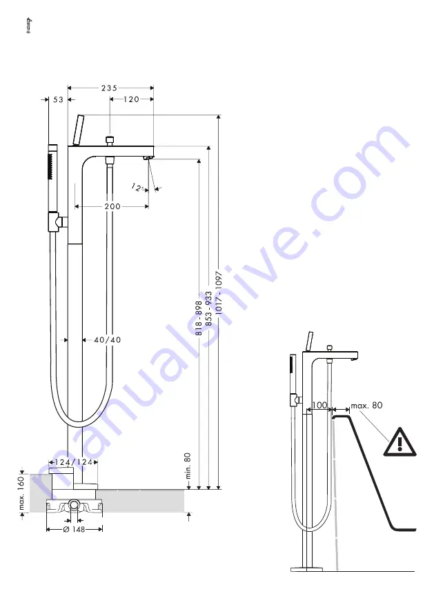 Hans Grohe 10452180 Instructions For Use And Assembly Instructions Download Page 52