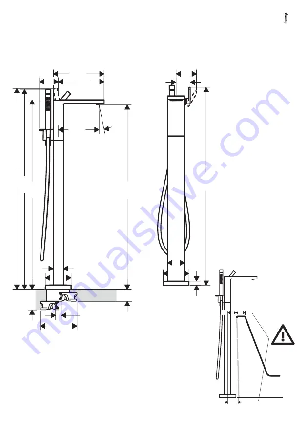 Hans Grohe 10452180 Instructions For Use And Assembly Instructions Download Page 55