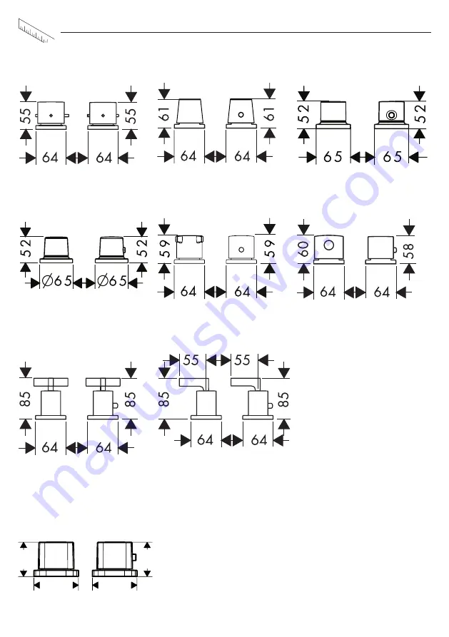 Hans Grohe 1355018 Series Instructions For Use/Assembly Instructions Download Page 34