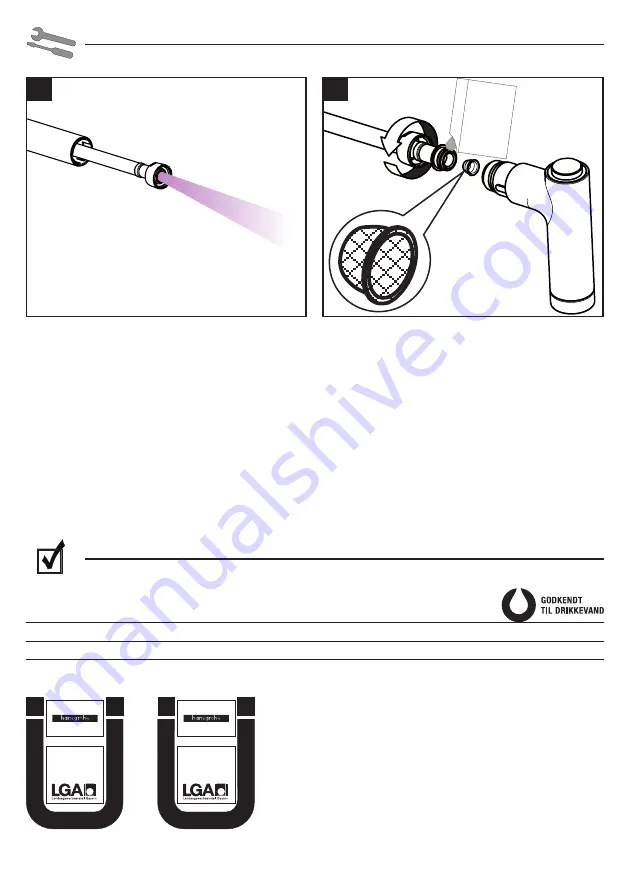 Hans Grohe 14821000 Instructions For Use/Assembly Instructions Download Page 34