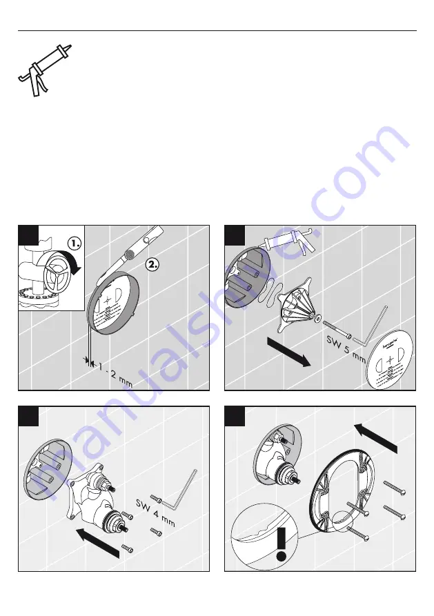 Hans Grohe 15720 Series Manual Download Page 4