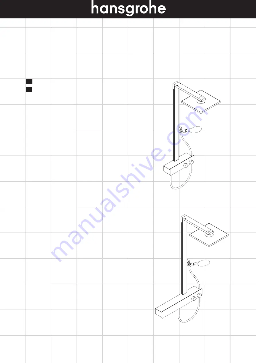 Hans Grohe 27362007 Instructions For Use And Assembly Instructions Download Page 1