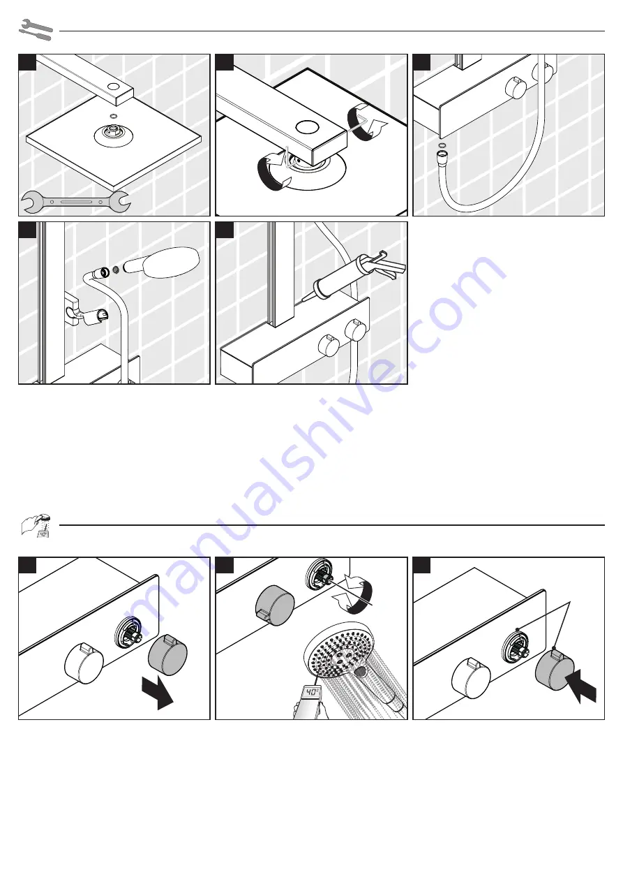 Hans Grohe 27362007 Instructions For Use And Assembly Instructions Download Page 6