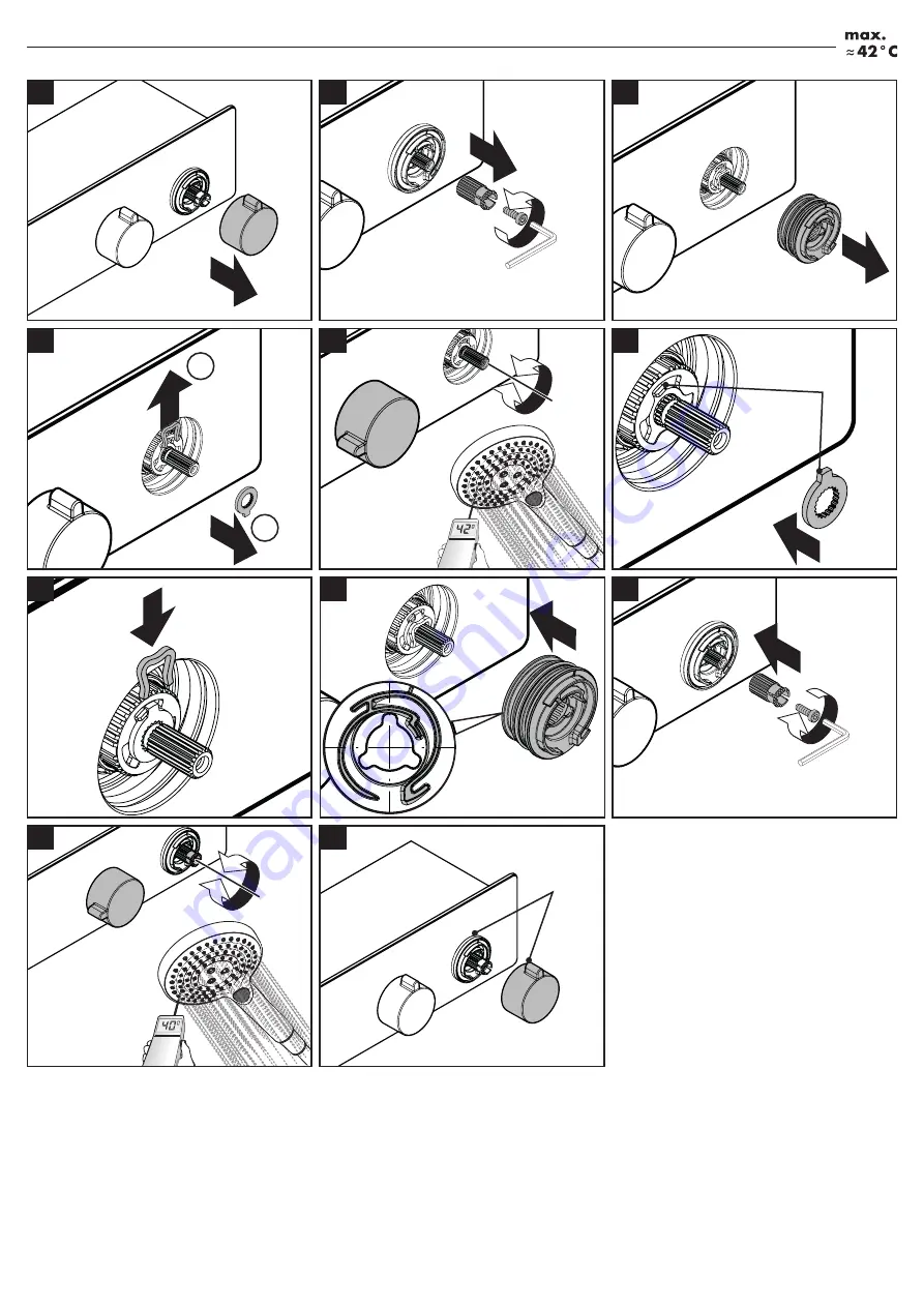 Hans Grohe 27362007 Instructions For Use And Assembly Instructions Download Page 7