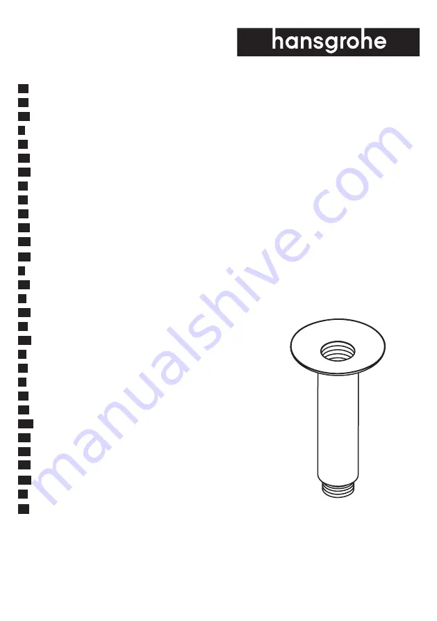 Hans Grohe 27479 Series Assembly Instructions Download Page 1