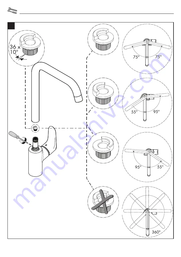 Hans Grohe 31817 Series Instructions For Use Manual Download Page 34