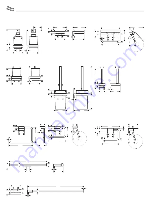 Hans Grohe AddStoris 41741 Series Скачать руководство пользователя страница 20