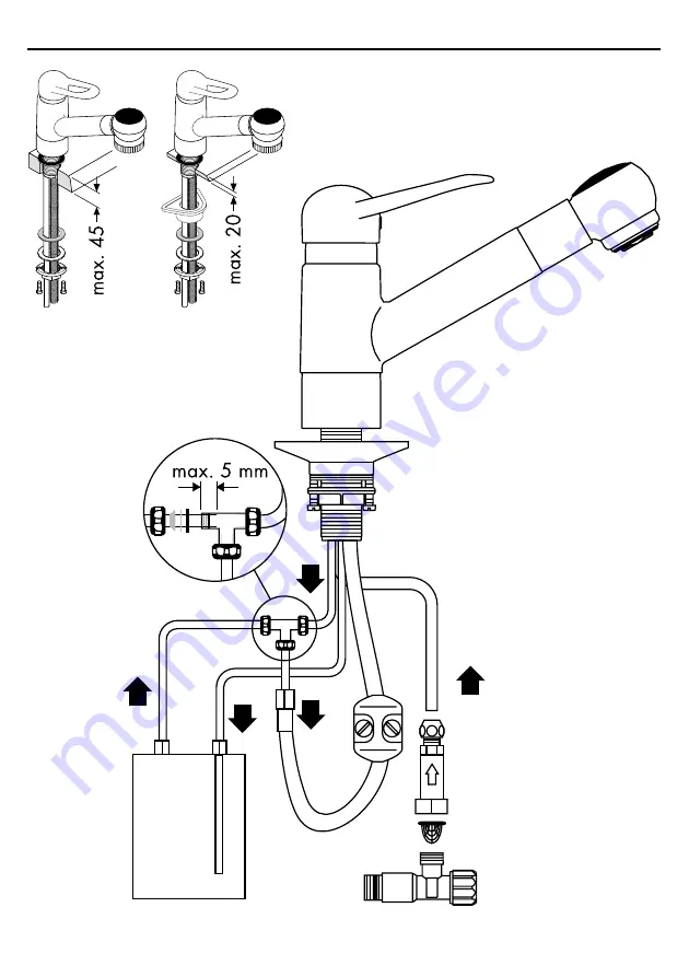 Hans Grohe Allegra Premia 16813 Series Manual Download Page 4