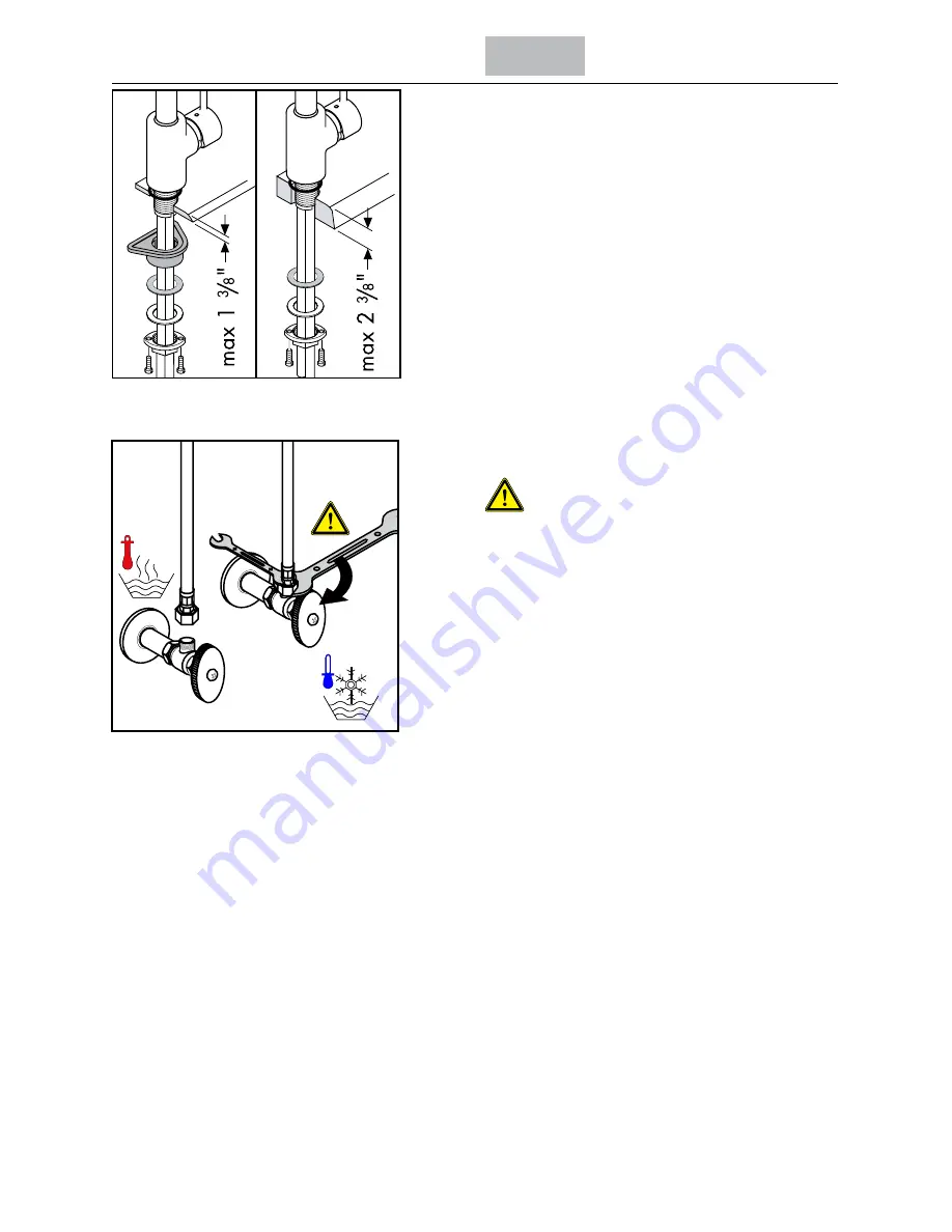 Hans Grohe Allegro E Installation Instructions / Warranty Download Page 6