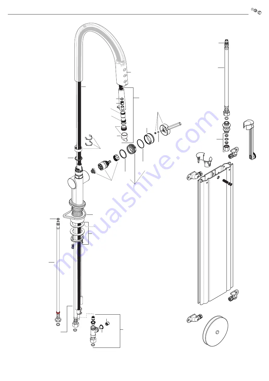 Hans Grohe Aqittura M91 210 1jet sBox SodaSystem 76806... Скачать руководство пользователя страница 17