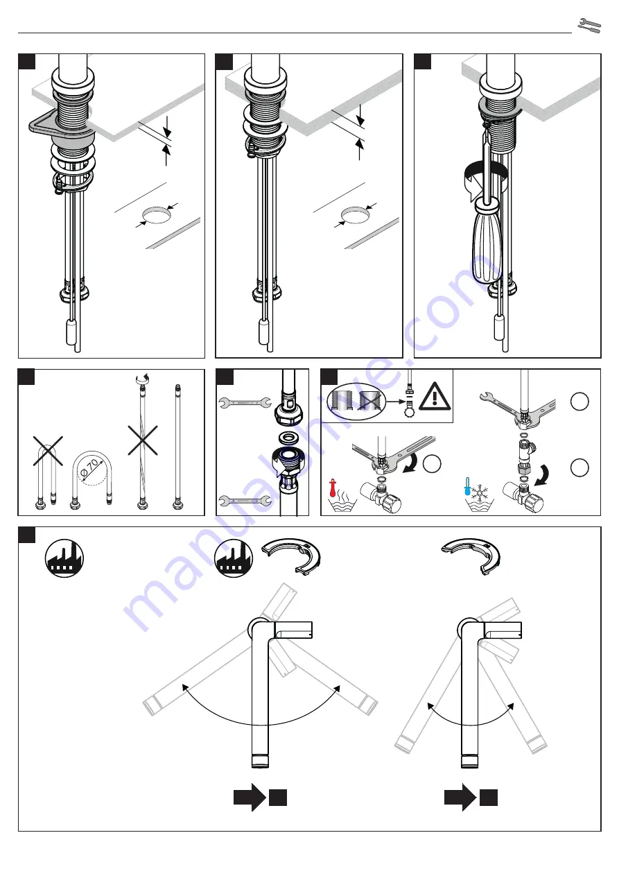 Hans Grohe Aqittura M91 240 1jet SodaSystem 76810... Скачать руководство пользователя страница 5