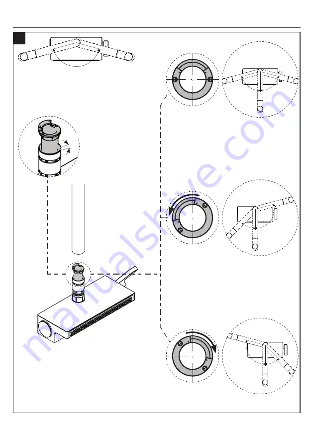 Hans Grohe Aquno Select 170 3jet sBox 73831001 Installation/User Instructions/Warranty Download Page 10