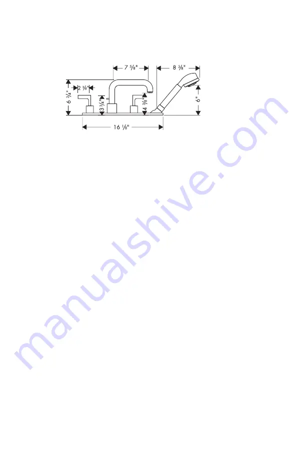 Hans Grohe AXOR Citterio 39456 1 Series Installation/Warranty Download Page 2