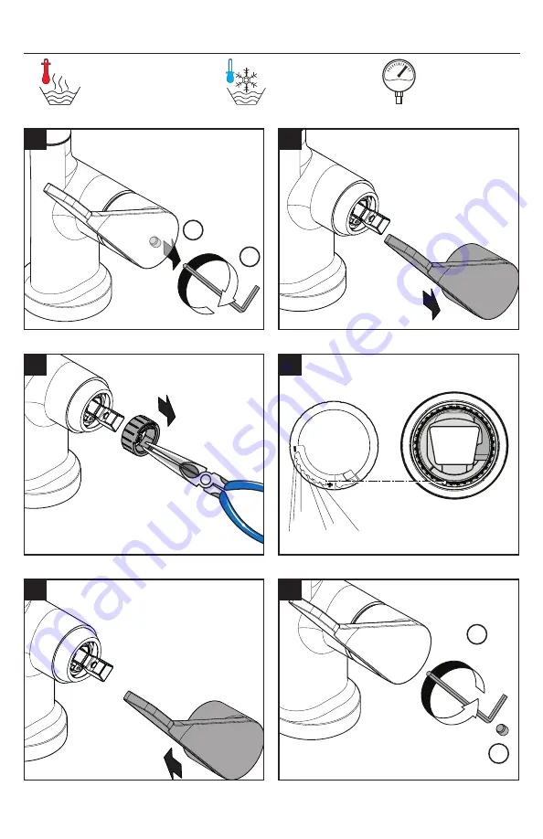 Hans Grohe Axor Citterio 39836 1 Series Installation Manual Download Page 12