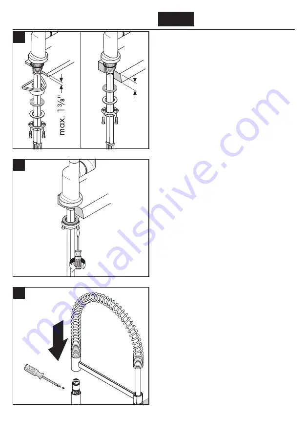 Hans Grohe Axor Citterio 39840 1 Series Installation/User Instructions/Warranty Download Page 6