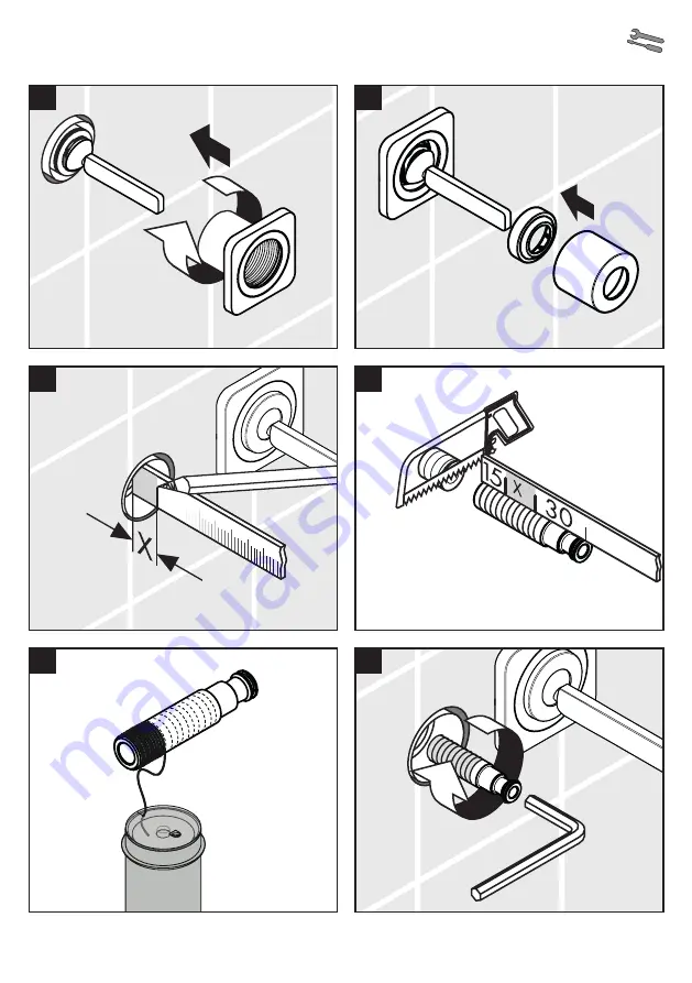 Hans Grohe AXOR Citterio E 36143 9 Series Instructions For Use/Assembly Instructions Download Page 7