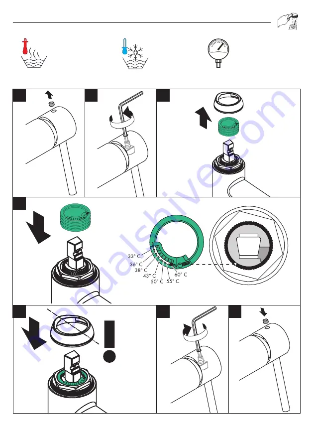 Hans Grohe Axor Citterio M 34010003 Скачать руководство пользователя страница 9