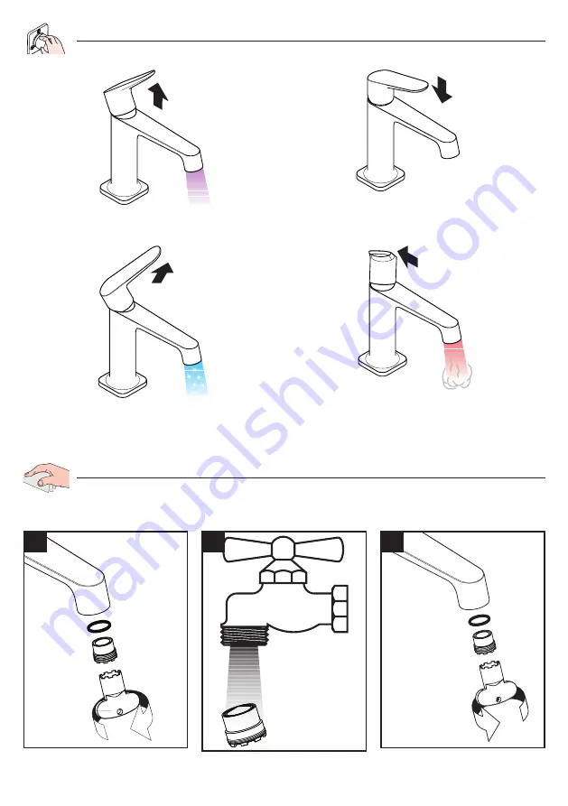 Hans Grohe Axor Citterio M 34010003 Instructions For Use And Assembly Instructions Download Page 10