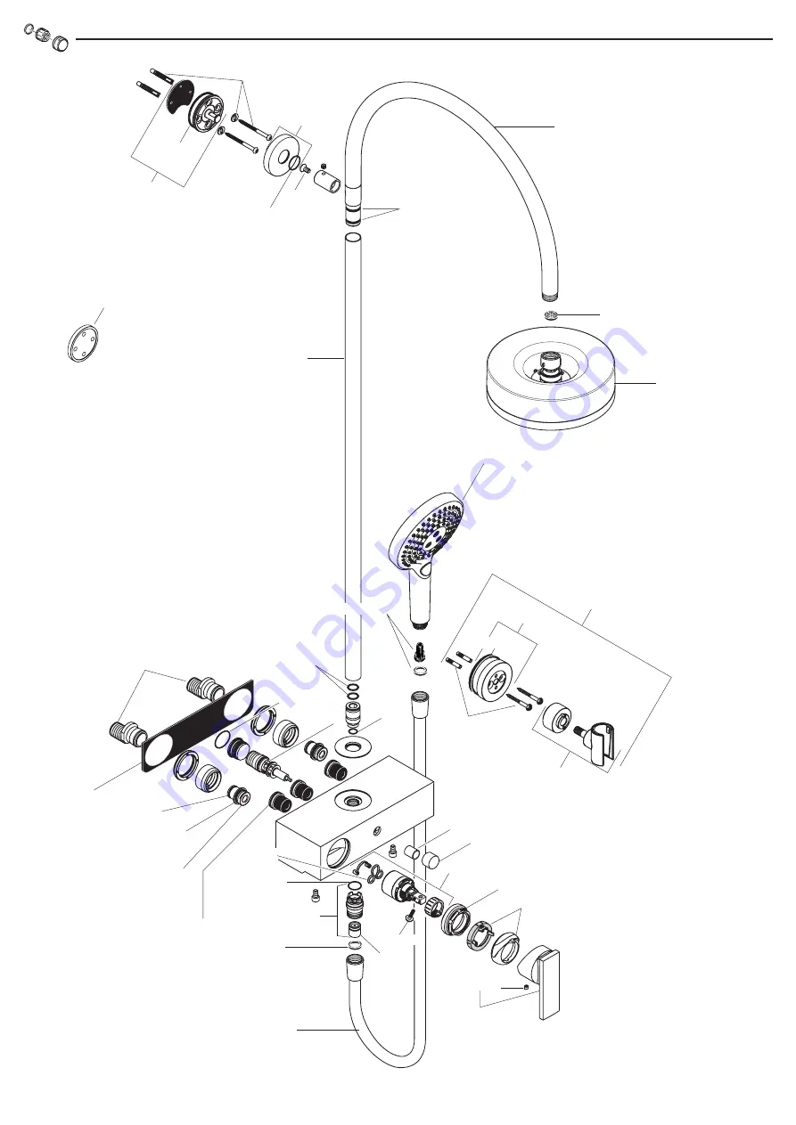 Hans Grohe Axor Citterio Showerpipe Instructions For Use/Assembly Instructions Download Page 38