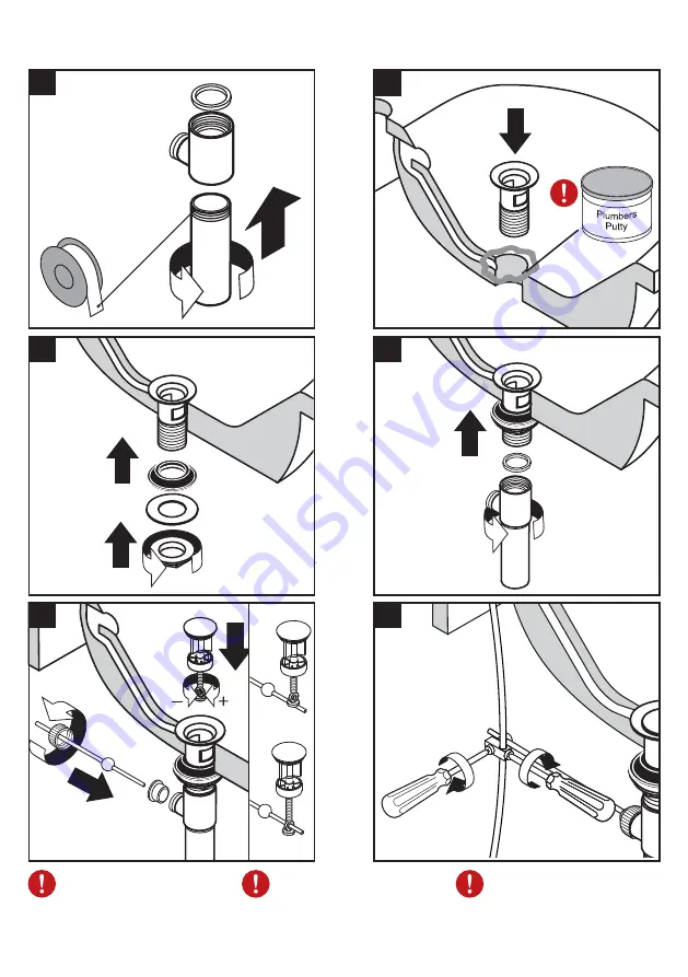 Hans Grohe Axor Montreux 16520 1 Series Installation/User Instructions/Warranty Download Page 10