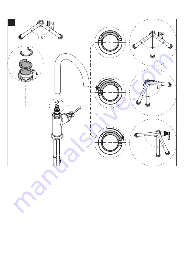 Hans Grohe AXOR Montreux 16584 1 Series Скачать руководство пользователя страница 6