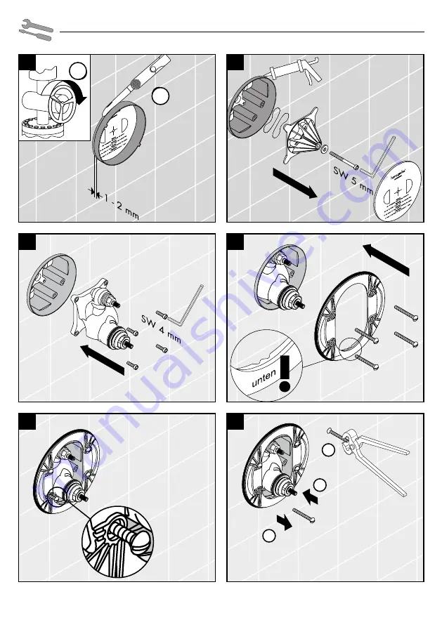 Hans Grohe AXOR Montreux 16800 Series Instructions For Use/Assembly Instructions Download Page 62