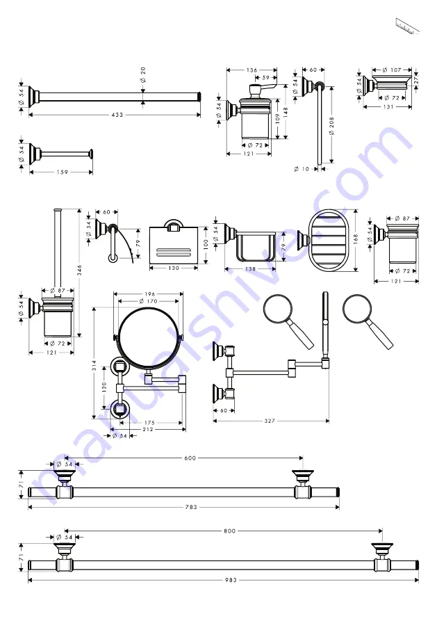 Hans Grohe AXOR Montreux 42060 Series Instructions For Use/Assembly Instructions Download Page 17