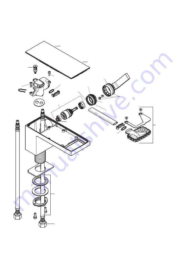 Hans Grohe AXOR MyEdition 230 47020 1 Series Installation/User Instructions/Warranty Download Page 8