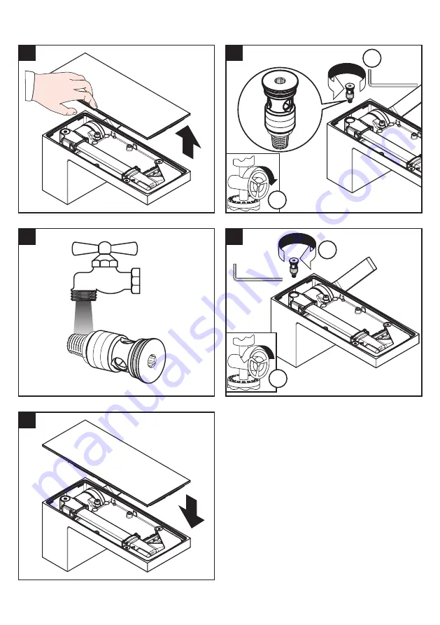 Hans Grohe AXOR MyEdition 230 47020 1 Series Installation/User Instructions/Warranty Download Page 9