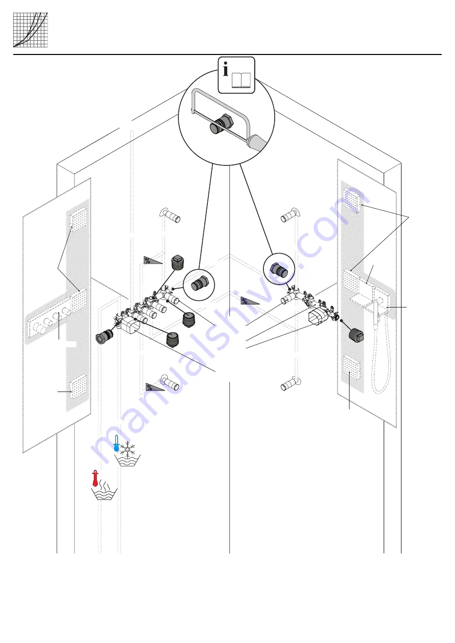 Hans Grohe AXOR ShowerCollection 10650180 Assembly Instructions Manual Download Page 8