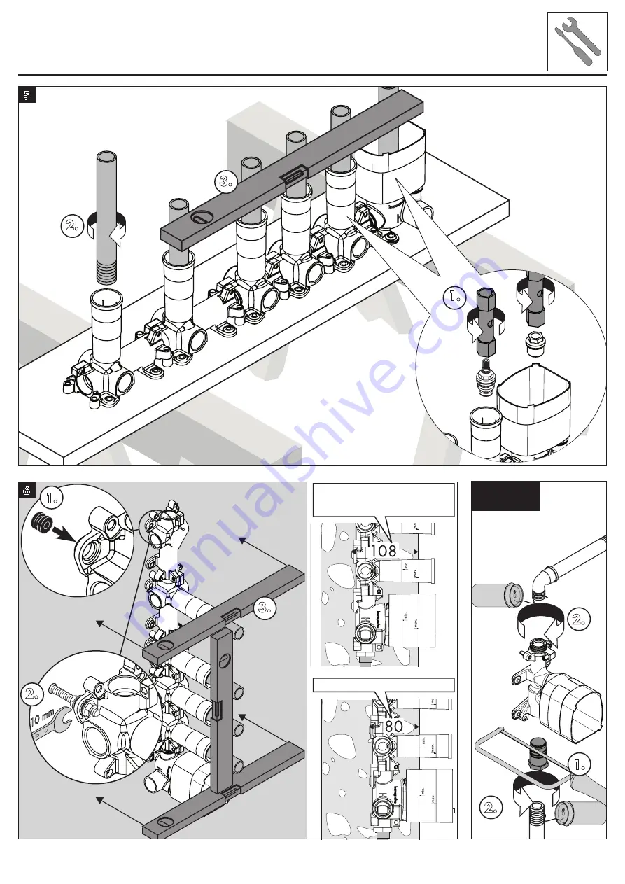 Hans Grohe AXOR ShowerCollection 10650180 Assembly Instructions Manual Download Page 25